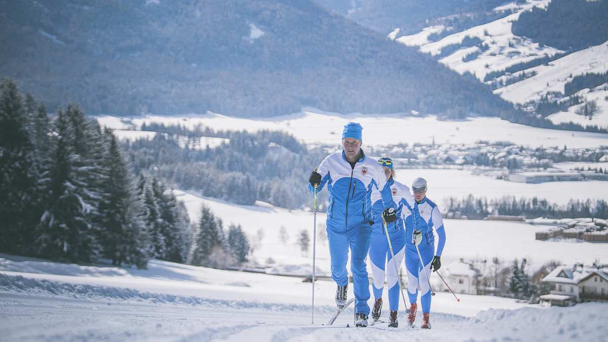 Langlaufen im Antholzer Tal