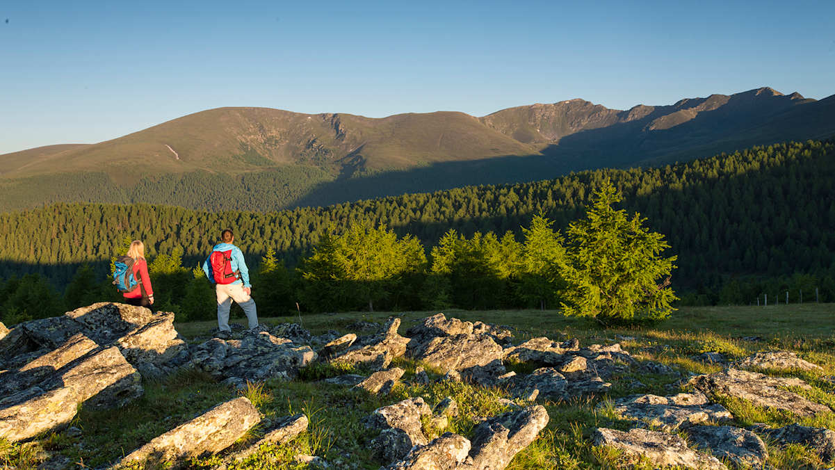 Gipfelpanorama Gurktaler Alpen
