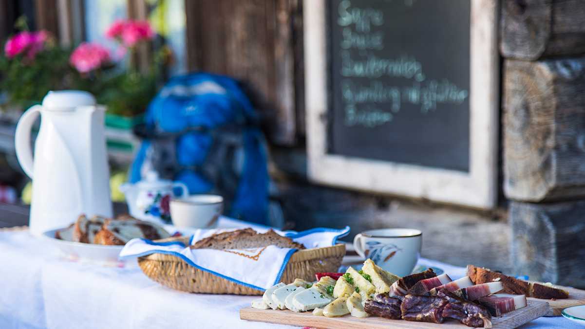 Verführerische Brettljause