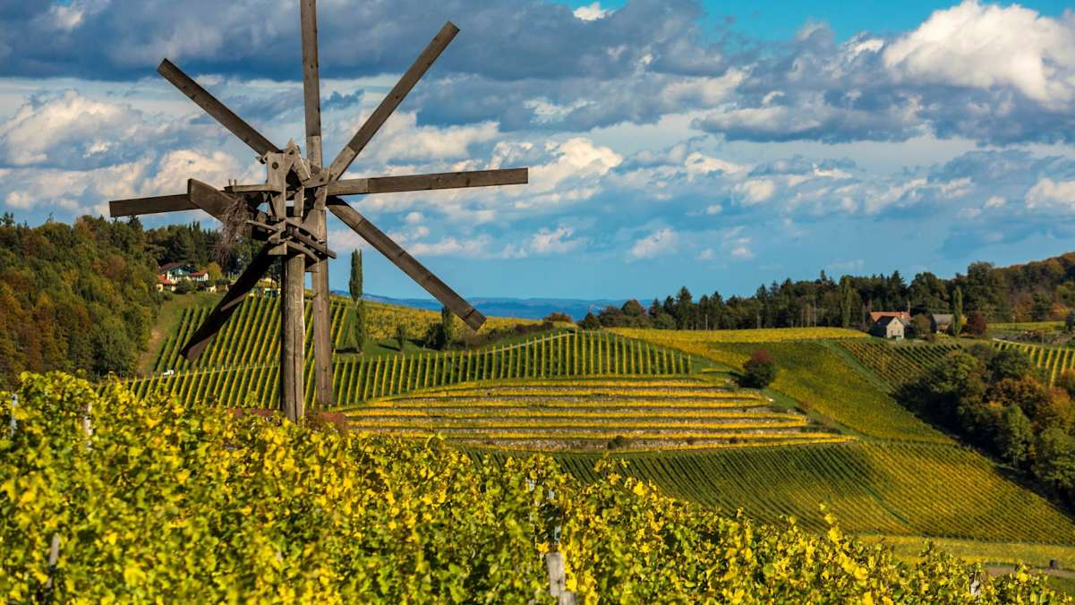 Klapotetz an der Südsteirischen Weinstraße