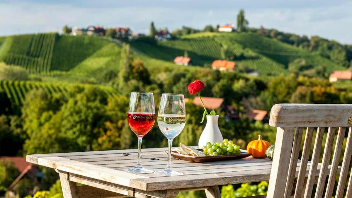 Auf der letzten Etappe sollte man sich viel Zeit lassen und das Lebensgefühl der Südsteiermark genießen