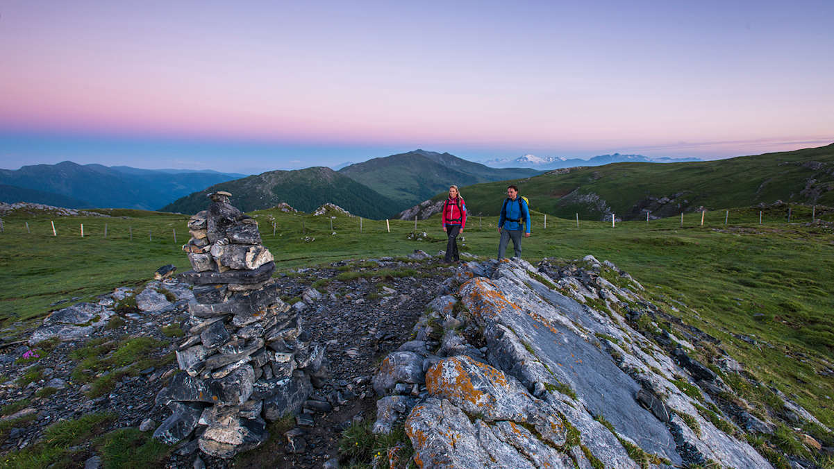 Gipfel des Königsstuhl (2.336 m)