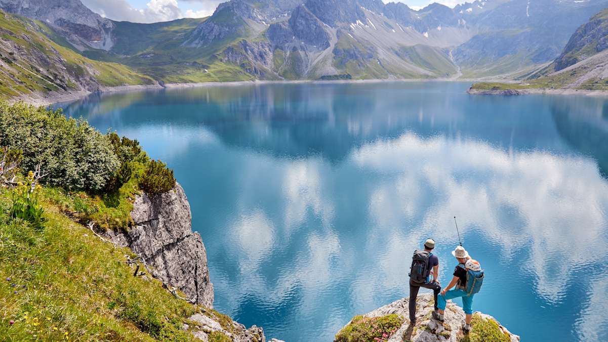Bergwelten Wanderung Lünersee Vorarlberg