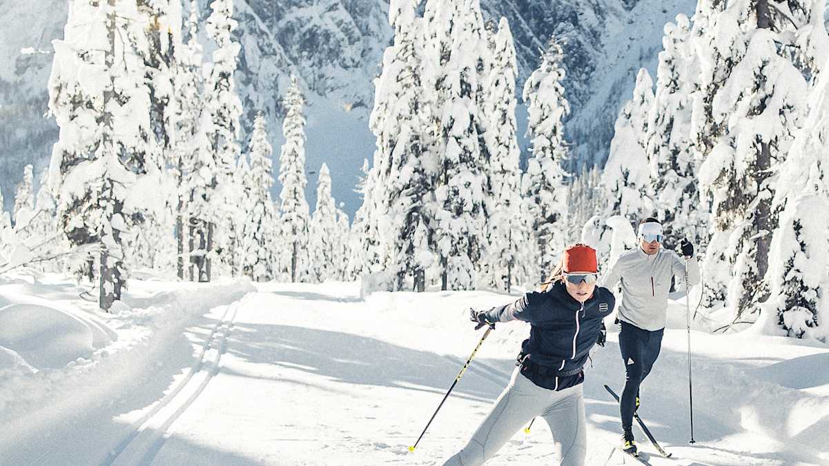 Auf den FIS-Strecken rund um die Langlaufarena Toblach sind Kondition und Ausdauer gefordert.