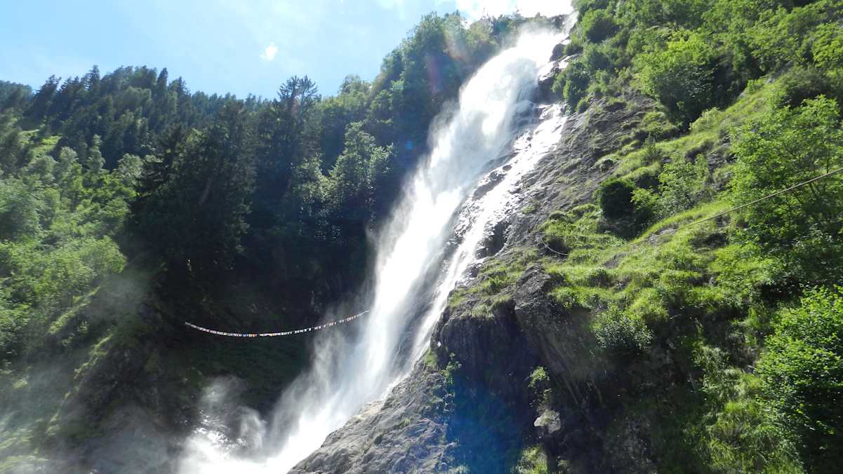 Der Partschinser Wasserfall