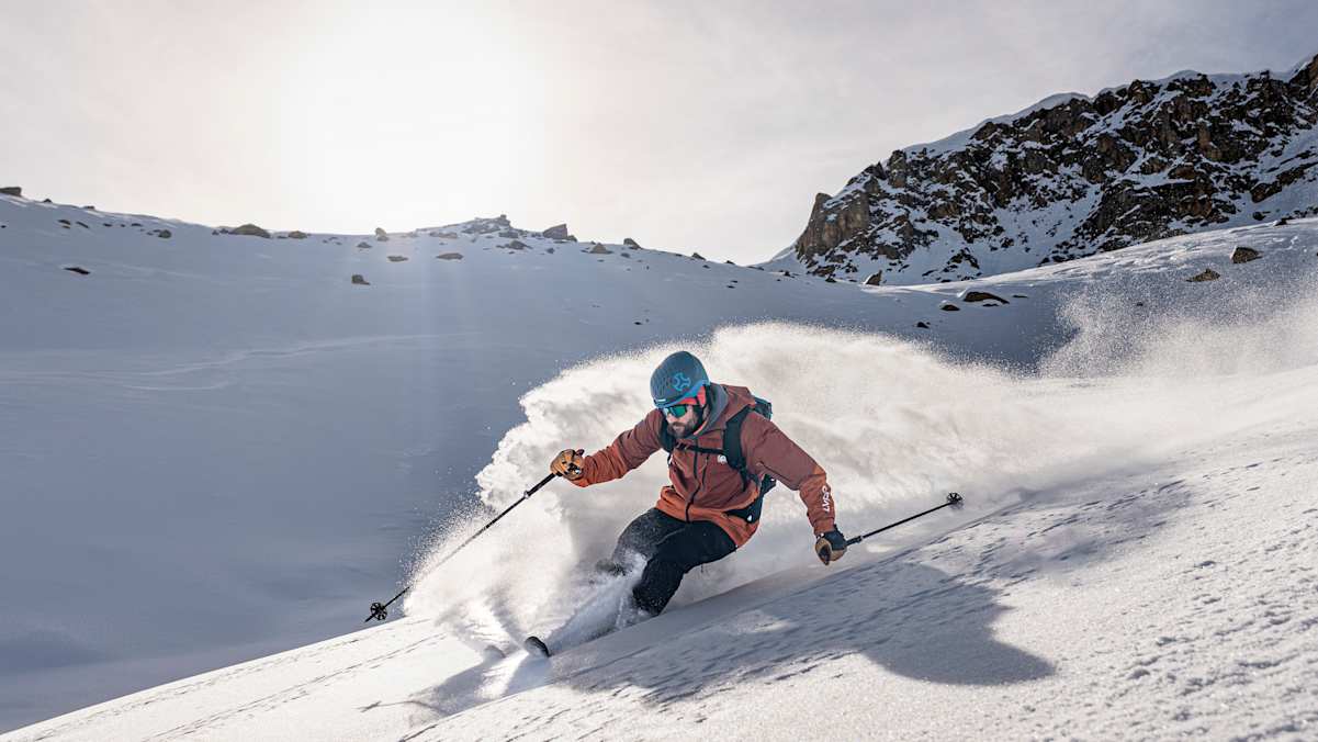 Abfahrt vom Monte Sobretta