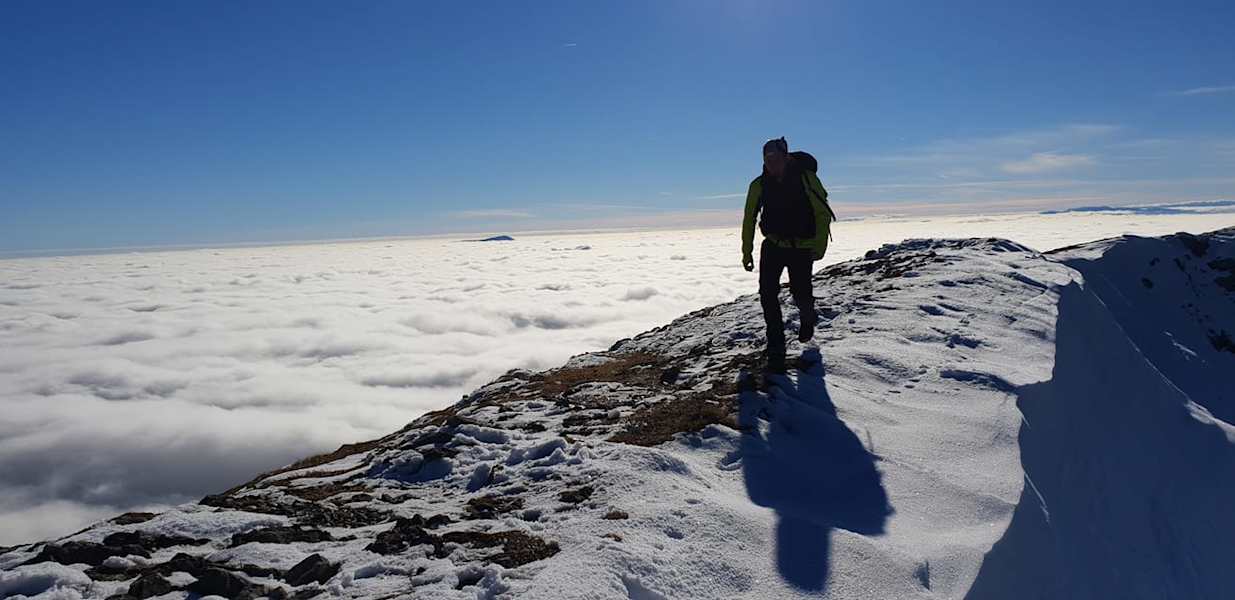 Auf der Hohen Veitsch in den Mürzsteger Alpen, Steiermark