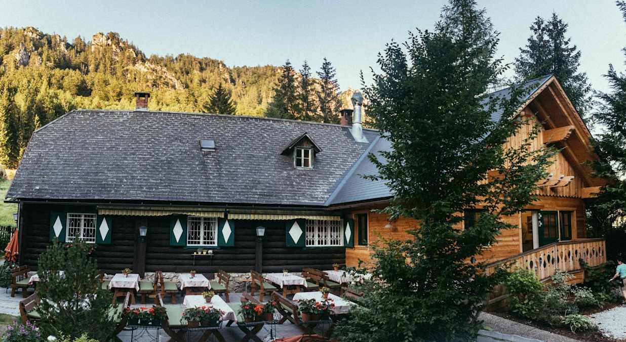 Die Karlhütte am Hengstpaß