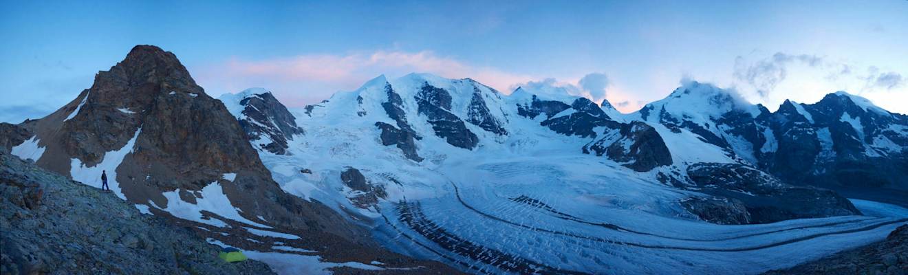 Piz Palü Engadin Salewa Basecamp Bergwelten