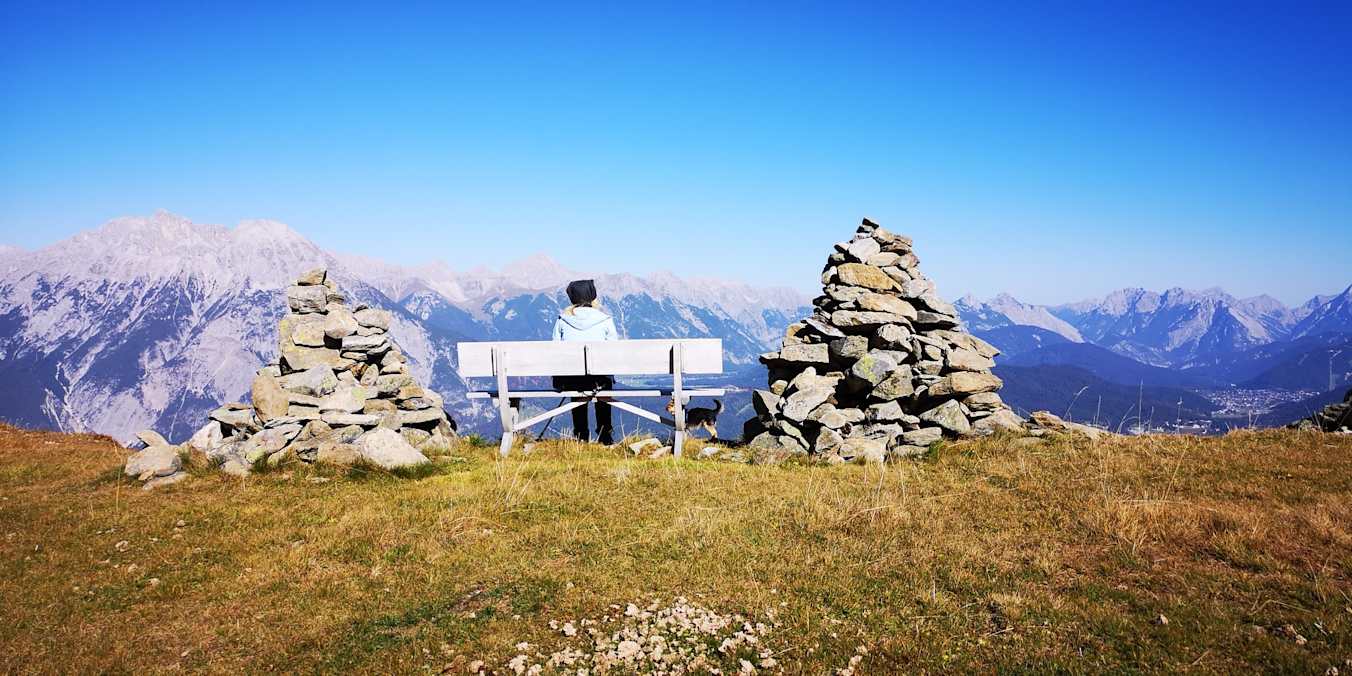 Aussicht Flaurlinger Alm