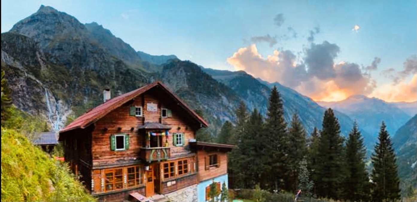 Die Grawandhütte im hinteren Zemmgrund im Zillertal