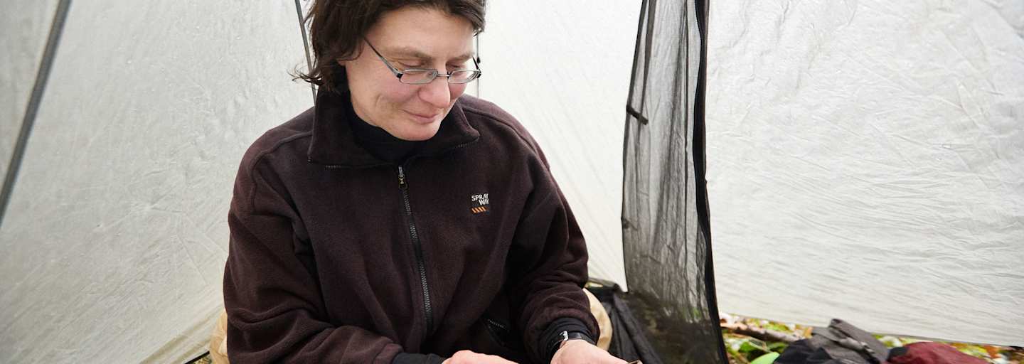 Langstreckenwanderin Christine Thürmer