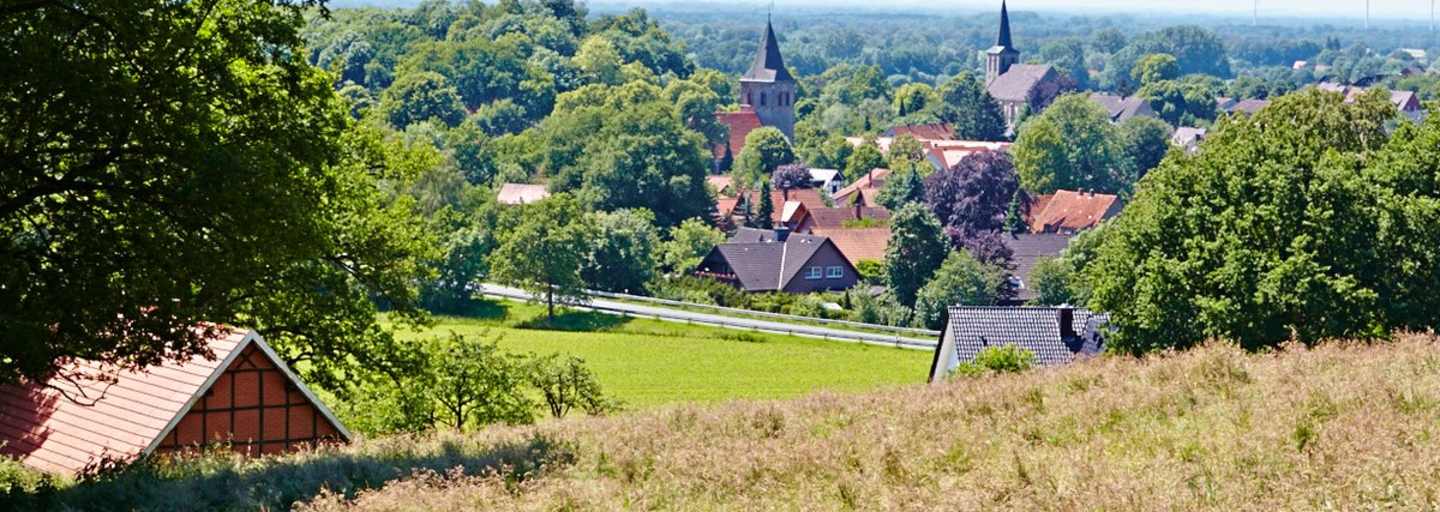 Blick auf Brochterbeck