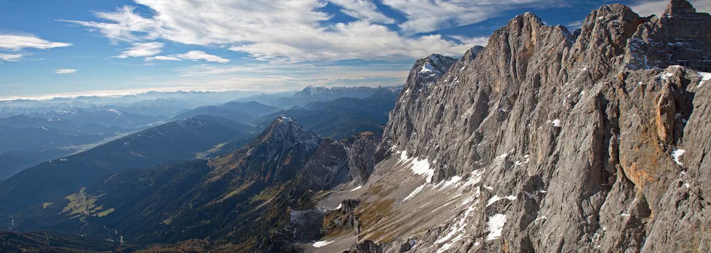 Dachsteingebirge mit der Südwand