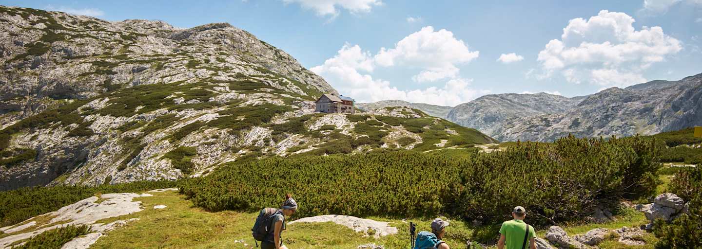 Wanderer im Tennengebirge