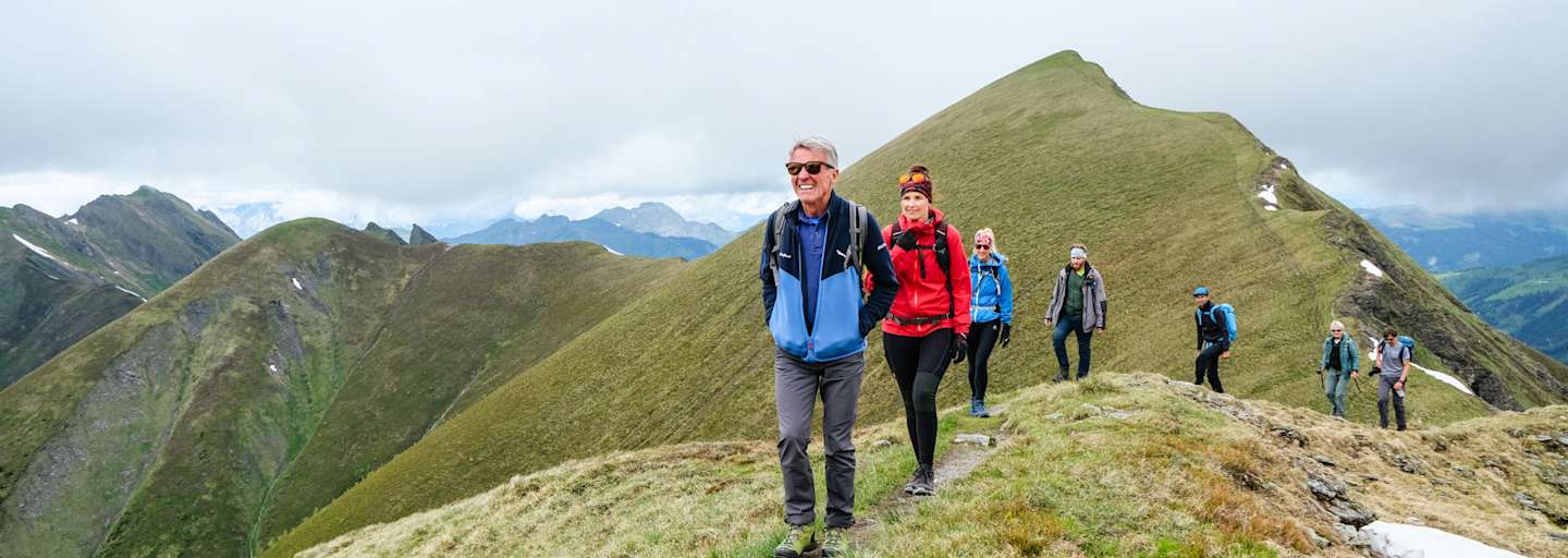 Saubere Berge 2020: Mit Peter Habeler auf den Gamskarkogel (Gasteinertal, Salzburg)