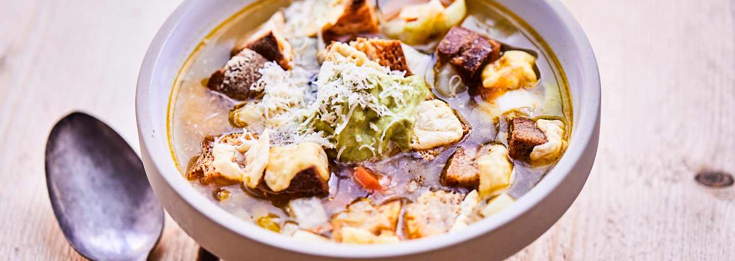 Rezept: Bayerische Brotsuppe