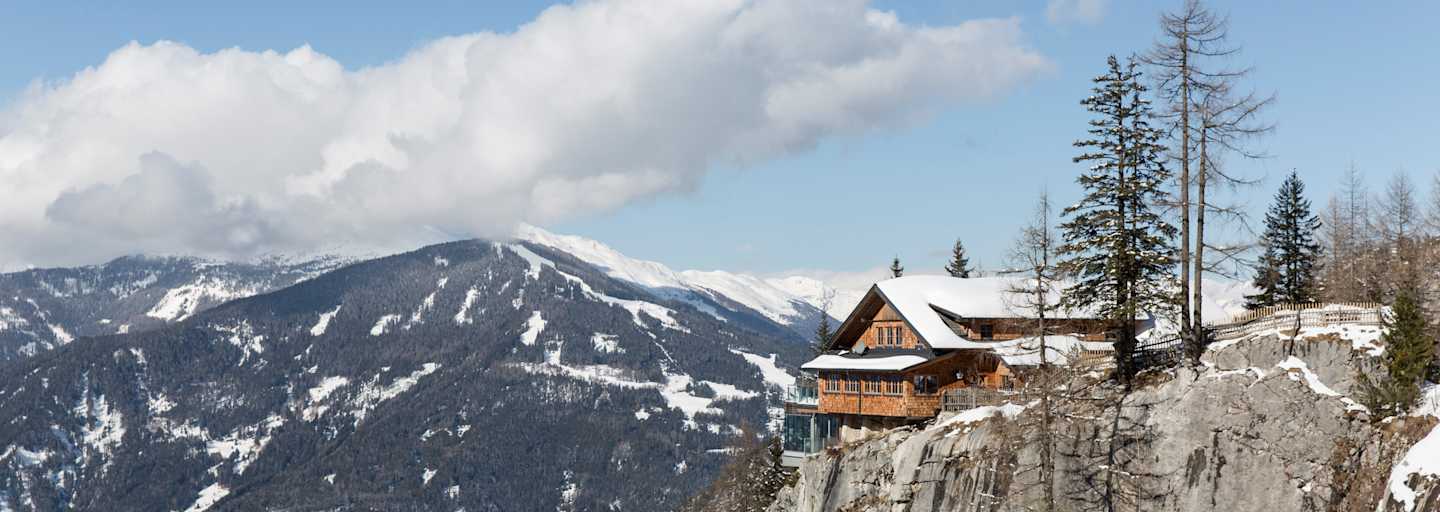 Die Dolomitenhütte war die beliebteste Hütte im Jänner und Februar 2024.