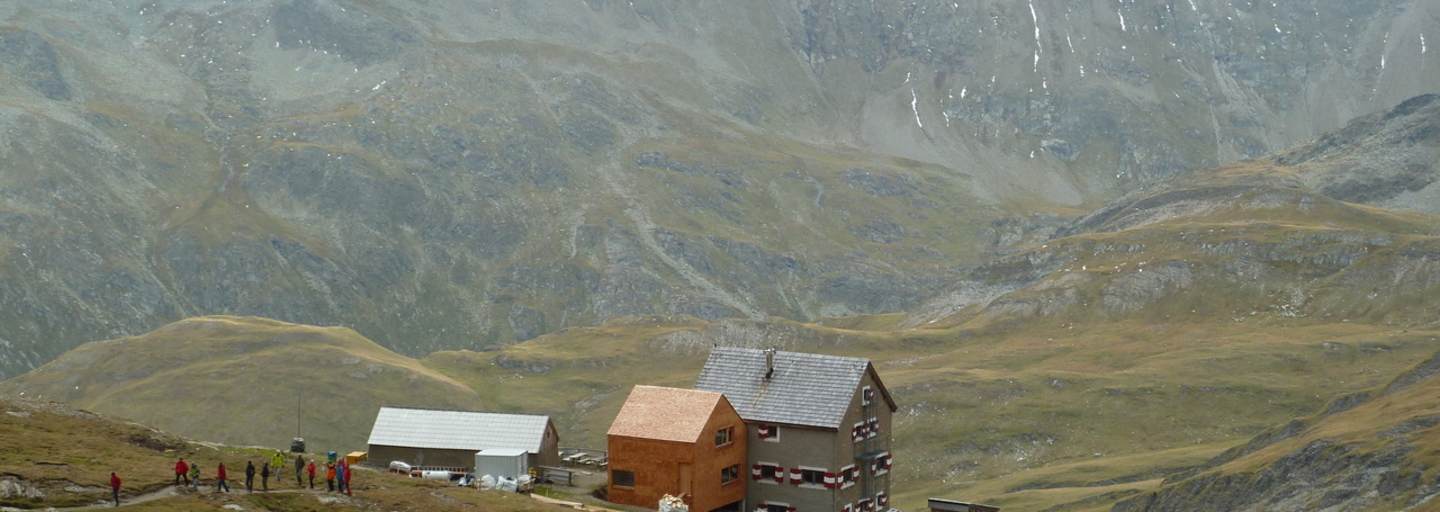 Salmhütte Zubau