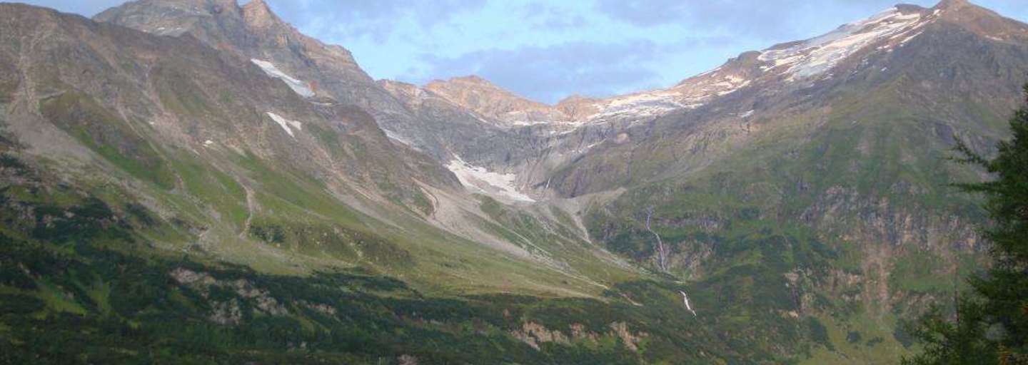 Raurisertal in den Hohen Tauern in Salzburg