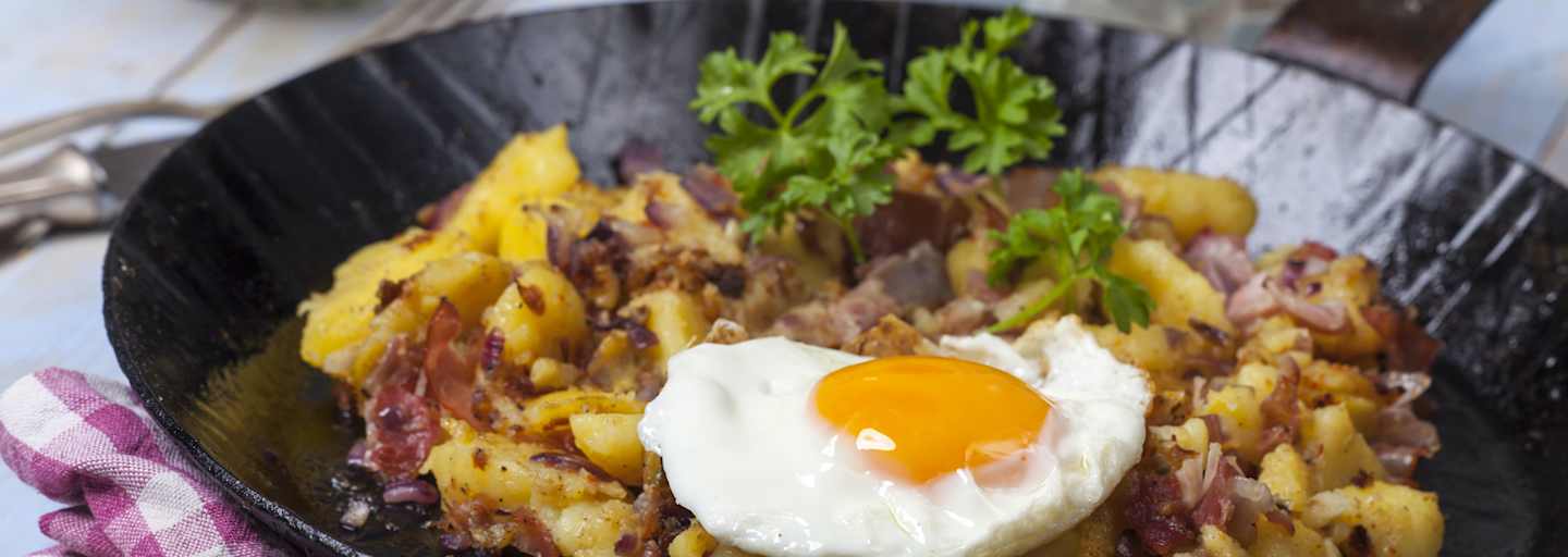 Bergsteiger-Gröstl Rezept