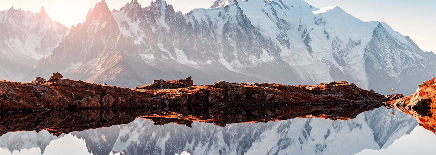 Mont Blanc von Lac Blanc