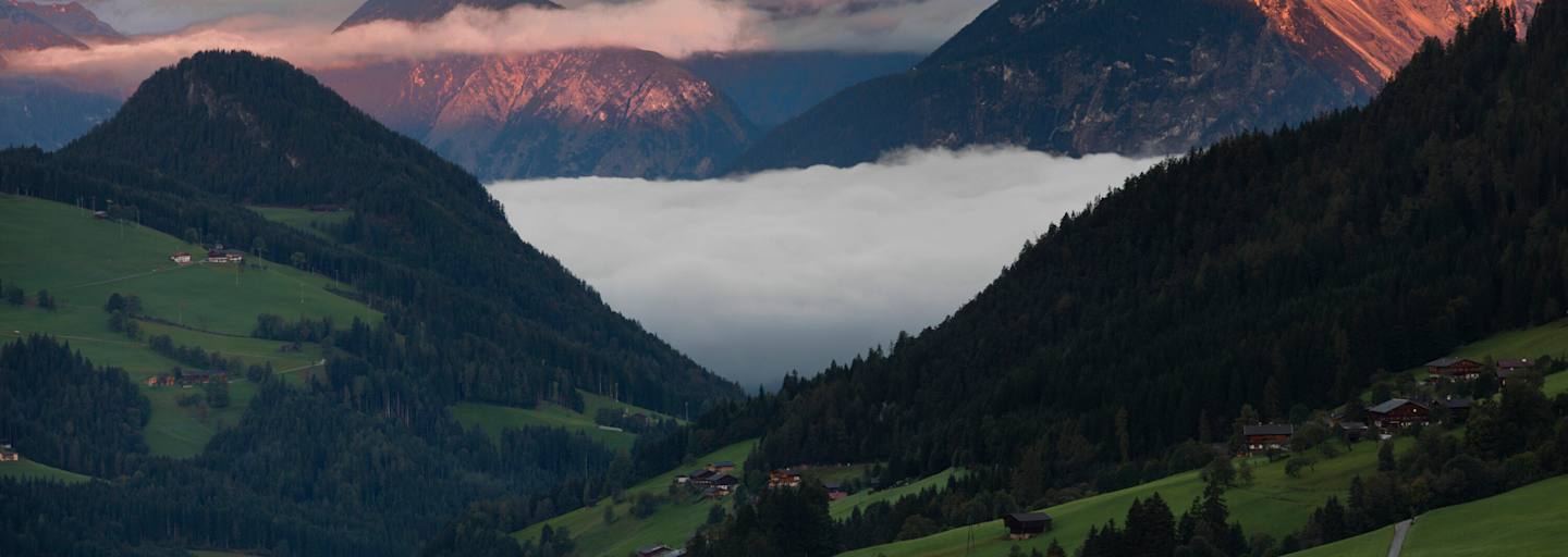Alpbachtal am Morgen