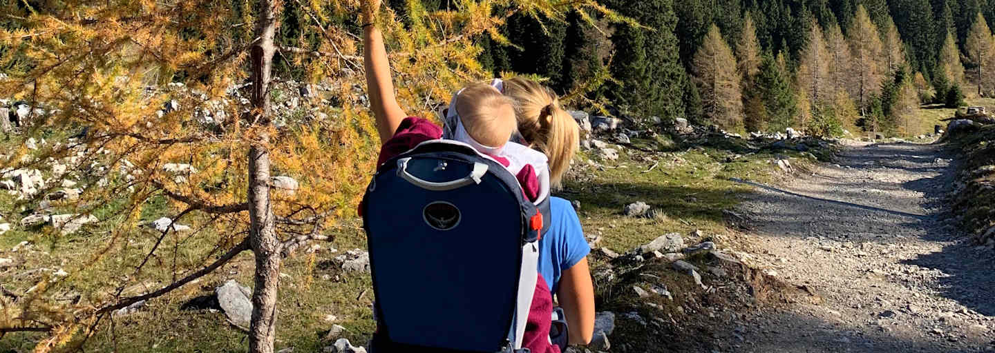 Herbst Wandern mit Kindern
