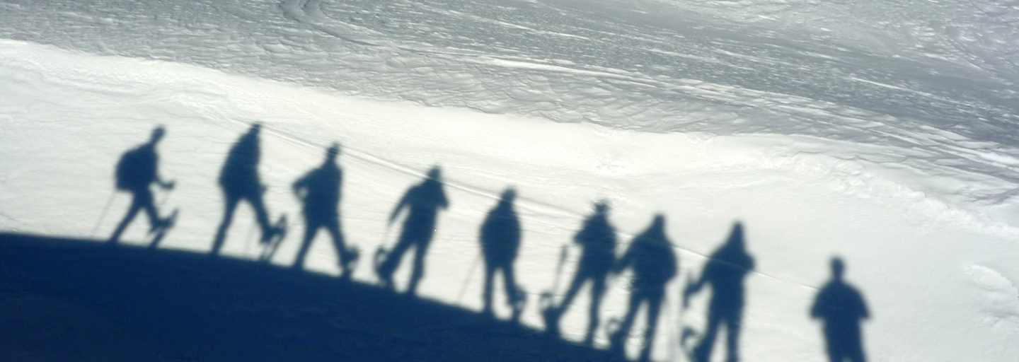 Schneeschuhtour Alpenverein Edelweiß