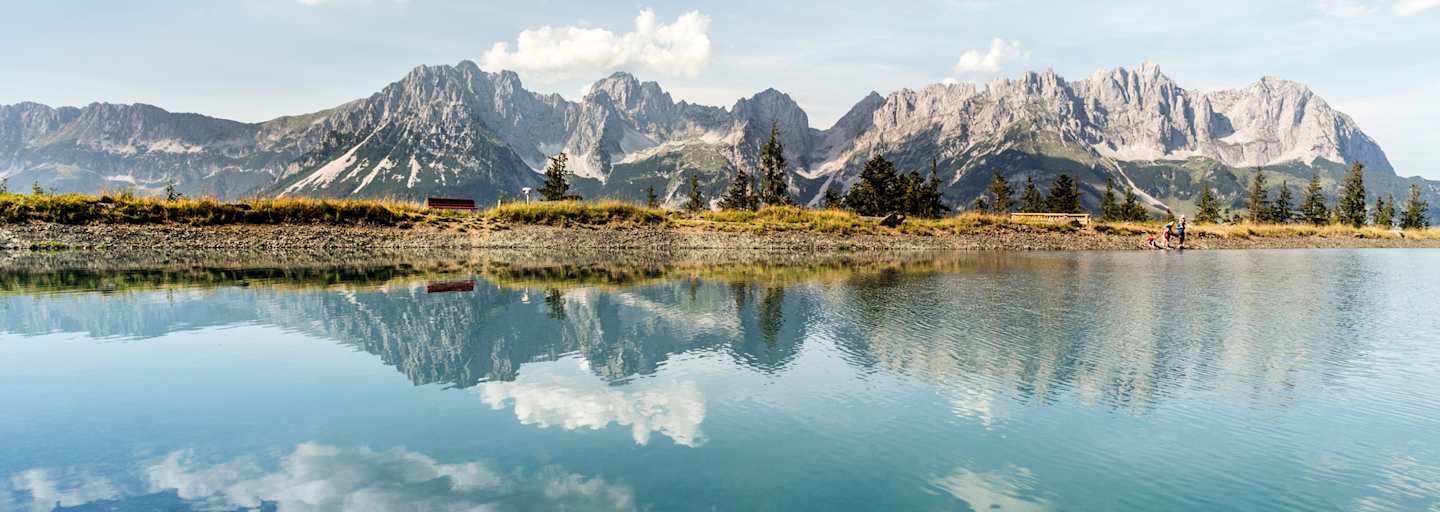 Astbergsee und Wilder Kaiser in Tirol