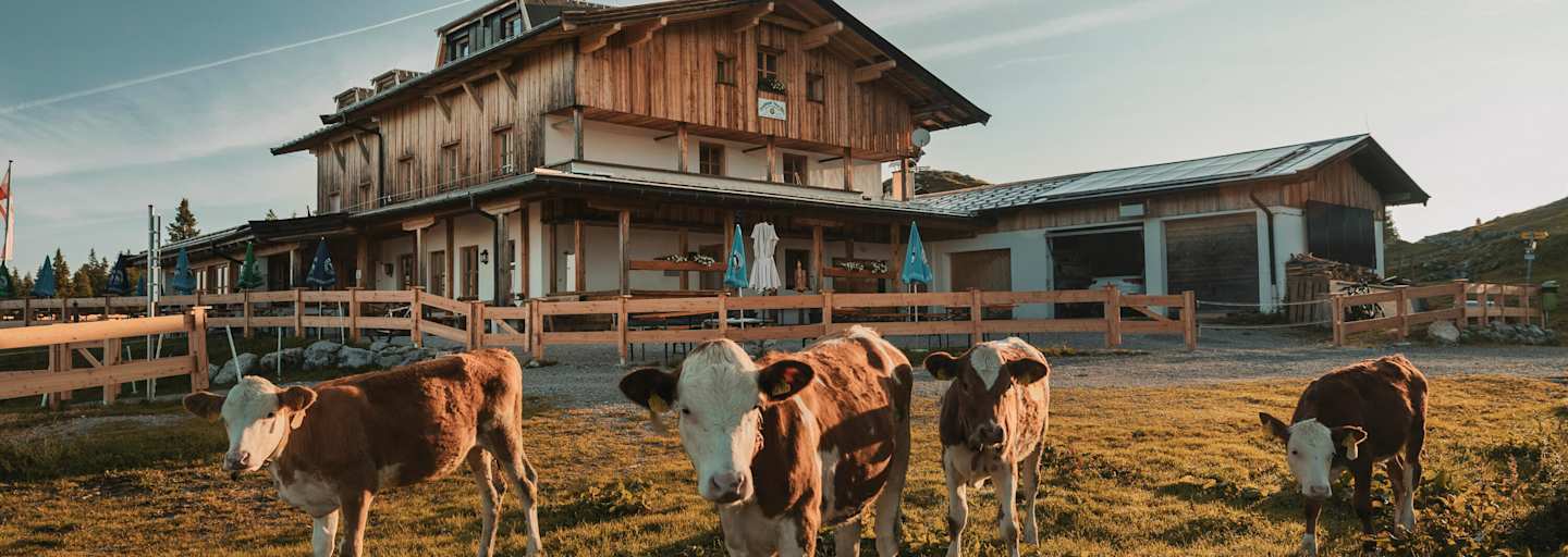 Das Straubinger Haus auf der Eggenalm