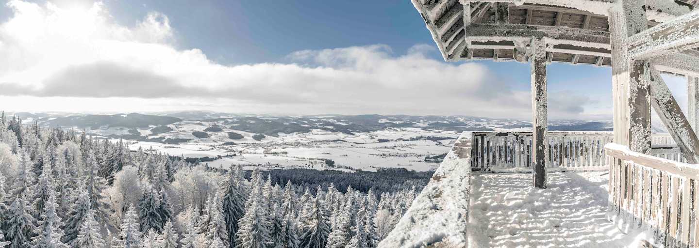Alpenblick in der Ferienregion Böhmerwald