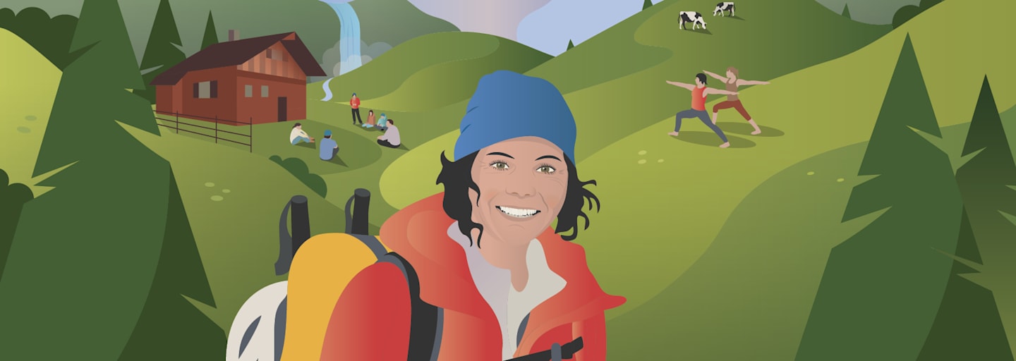 Unterwegs mit der österreichischen Alpinistin Gerlinde Kaltenbrunner