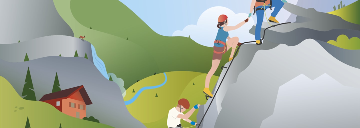 Mein erster Klettersteig