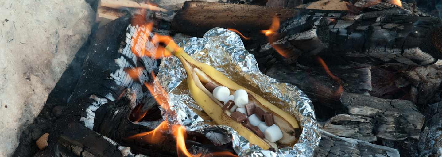 Marshmallows Lagerfeuer