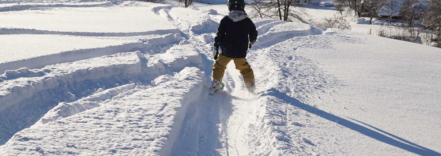Skifahren Kinder