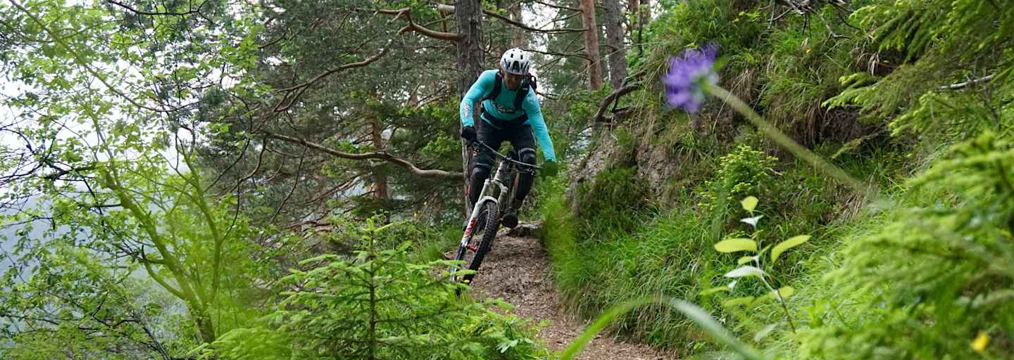 Mit dem Mountainbike in Innsbruck 