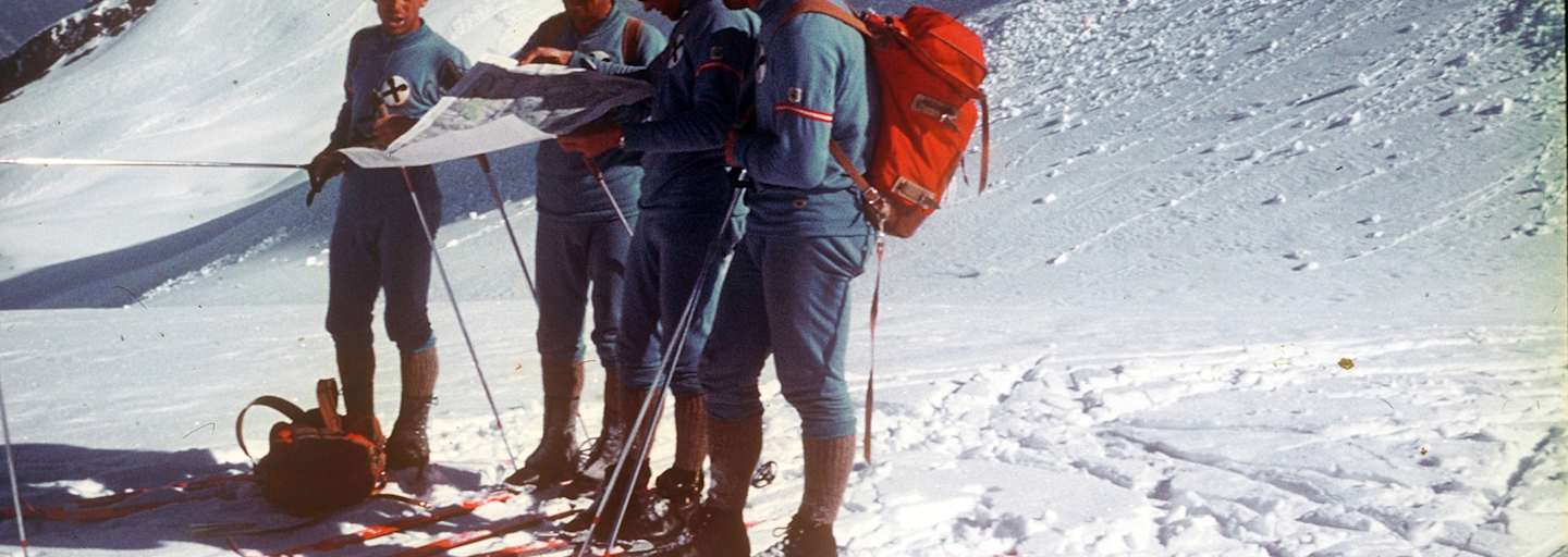 Team der Alpenüberschreitung 1971