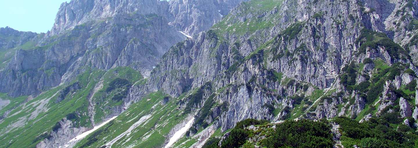 Der Gosaukamm mit der markanten Bischofsmütze