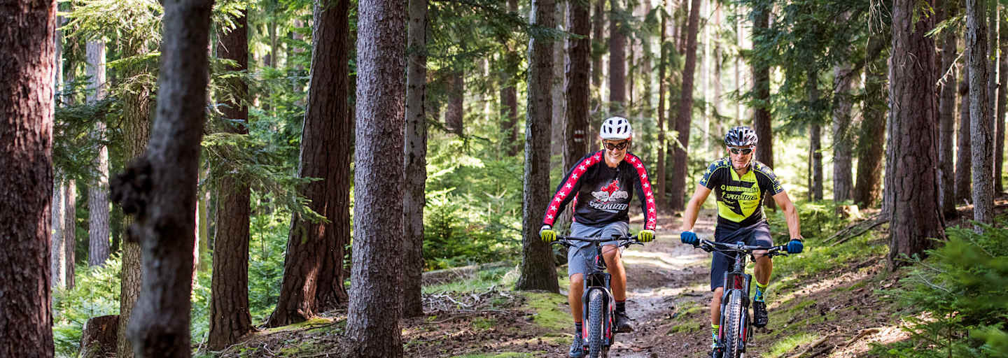 Mountainbike versus E-Bike