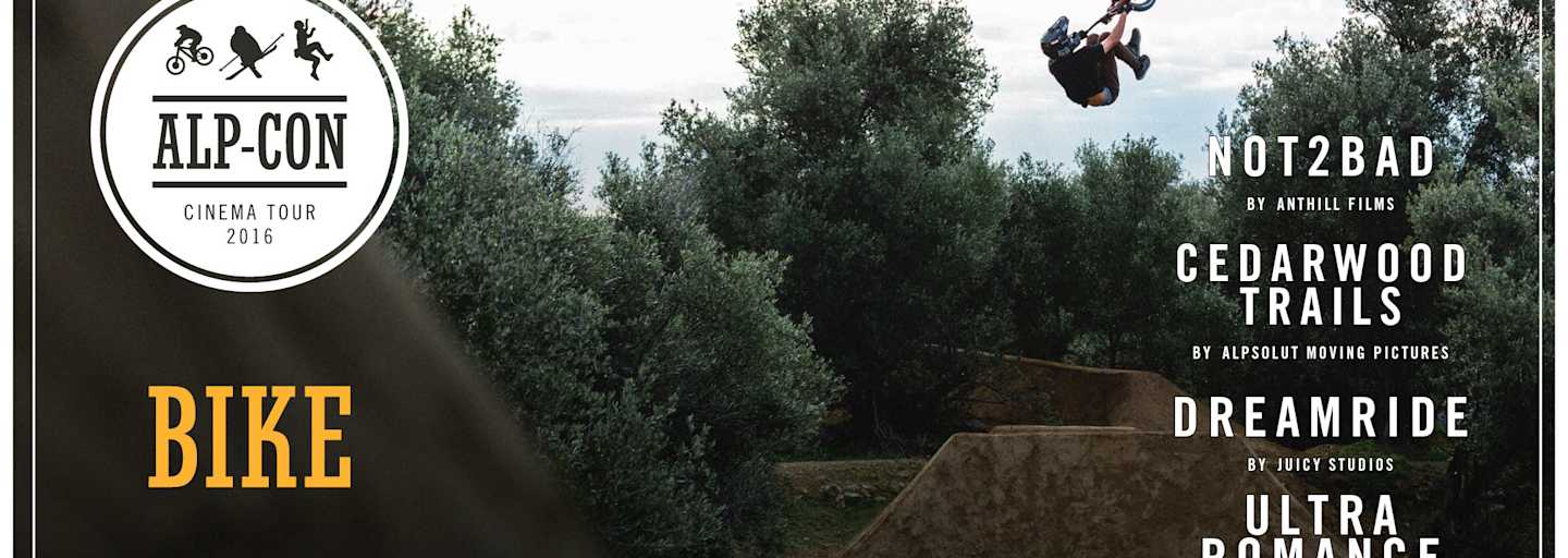 Alp-Con CinemaTour 2016 - Bike