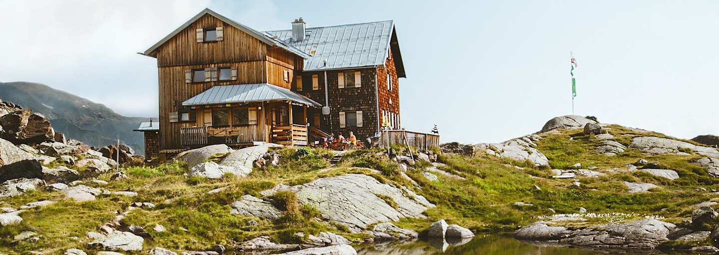 Cover-Shot: Die Bremer Hütte im Stubai