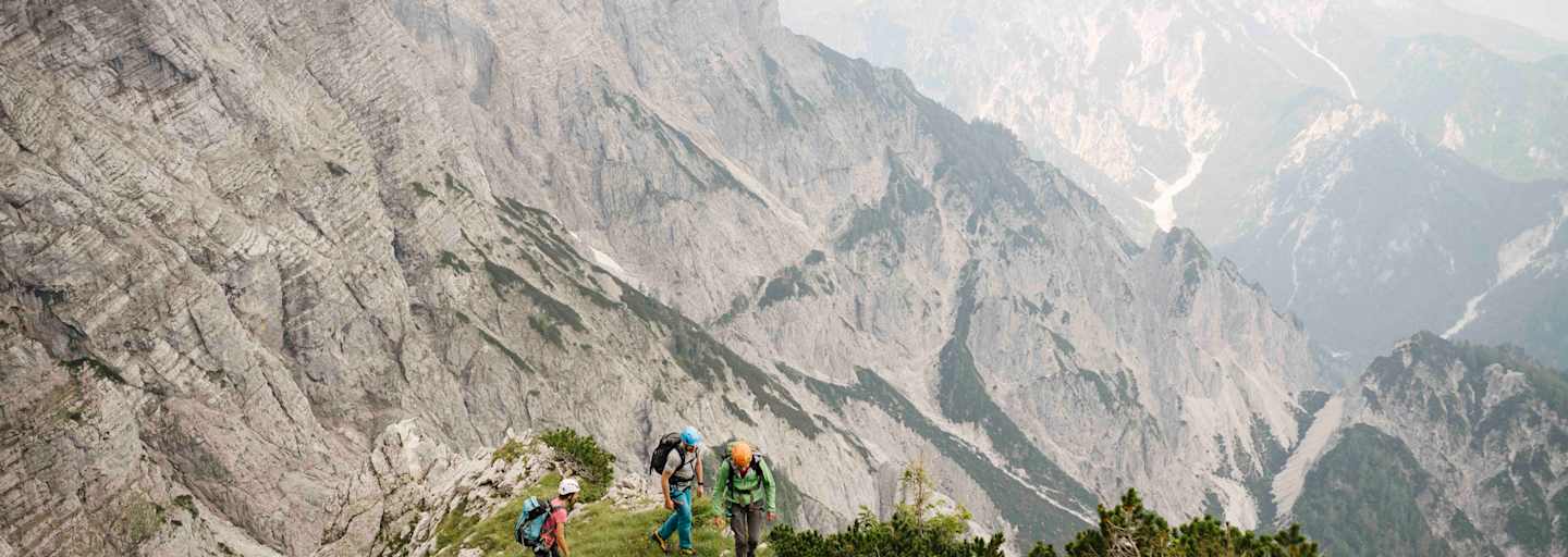 Auf dem Weg zum Hochtor im Gesäuse