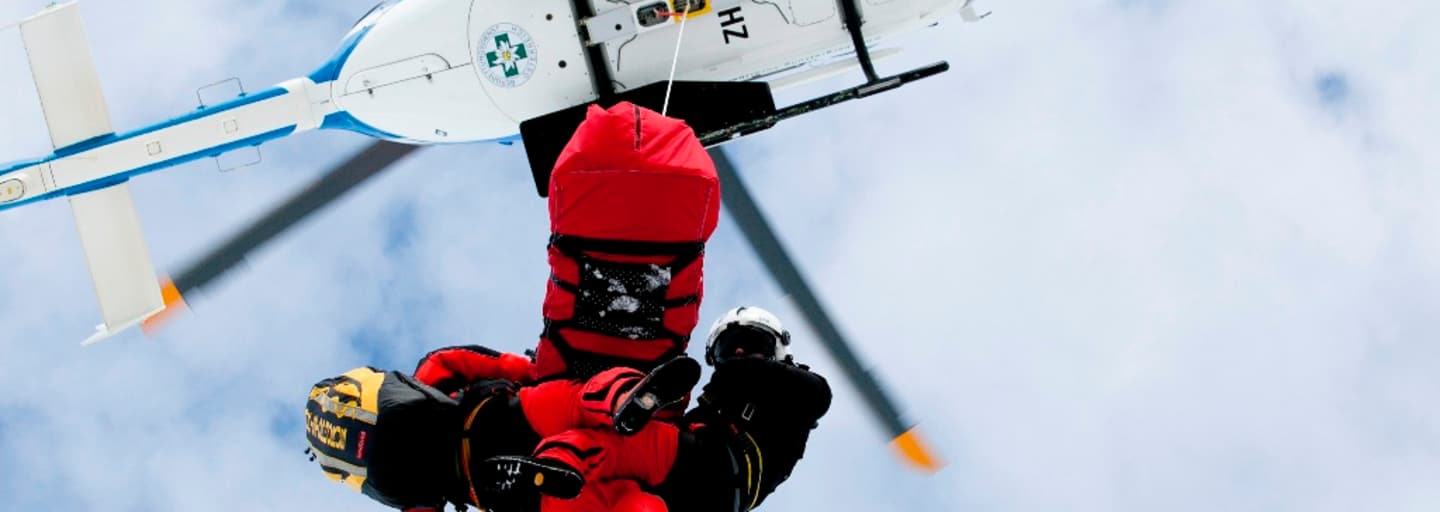 Experten für den Notfall: Hubschrauberbergung der Bergrettung Vorarlberg