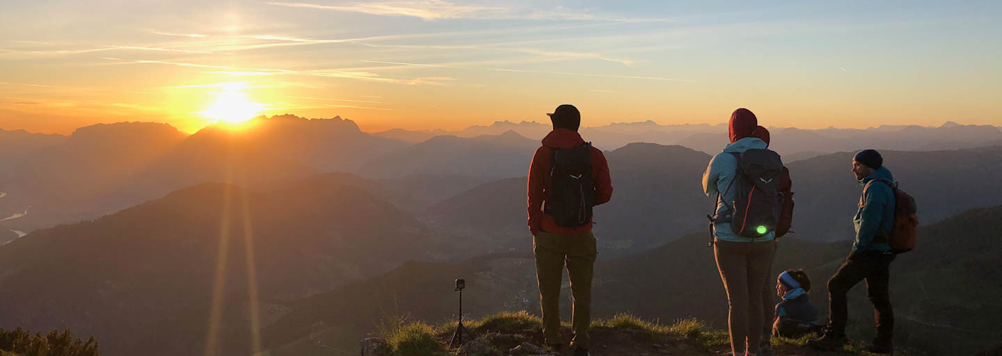 Alpbachtal Gratlspitze Sonnenaufgang
