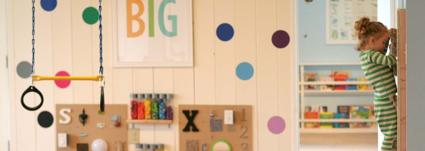 D.I.Y. Kletterwand für Kinder