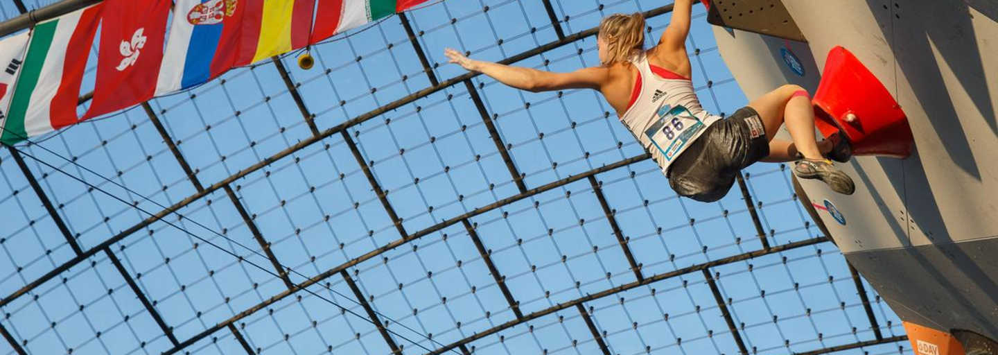 Boulder Weltcup Janja Garnbret