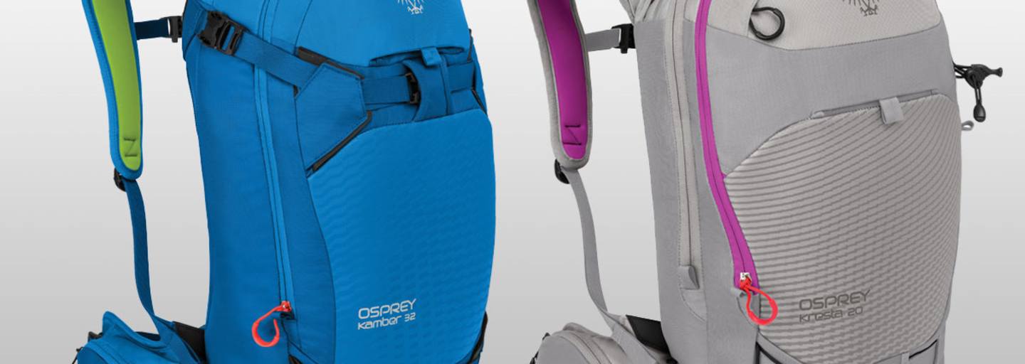 Winterrucksäcke Kamber und Kresta von Osprey 