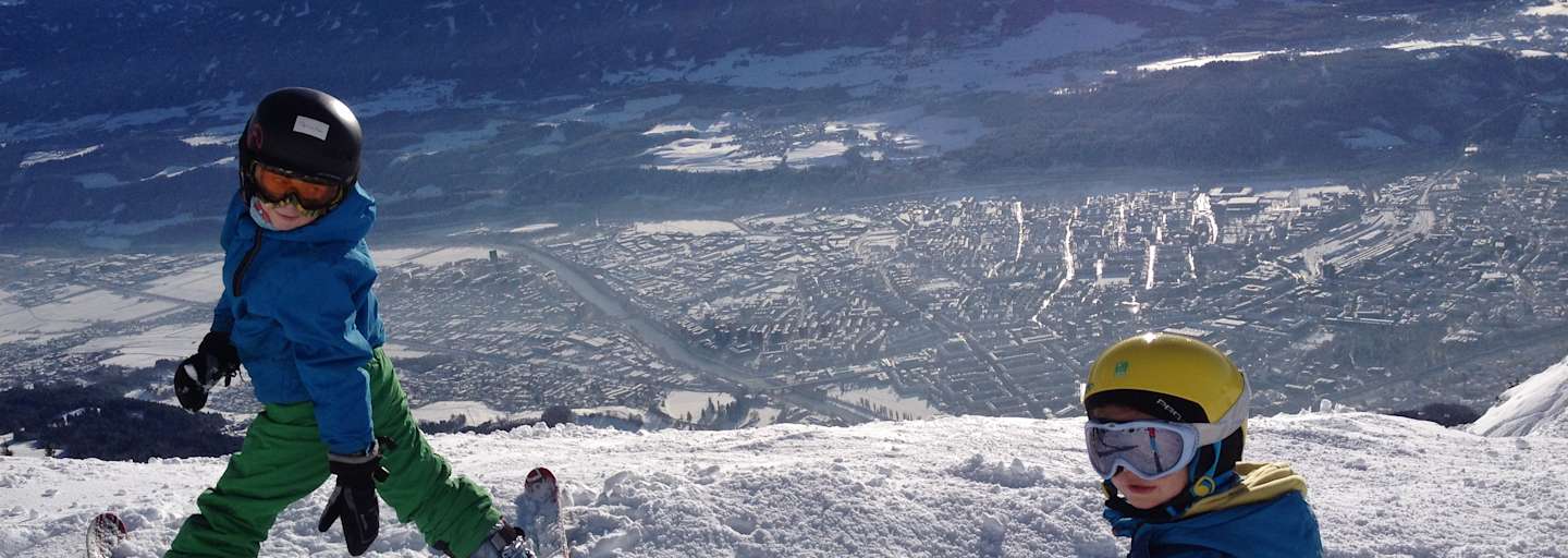 Skifahren mit Kindern