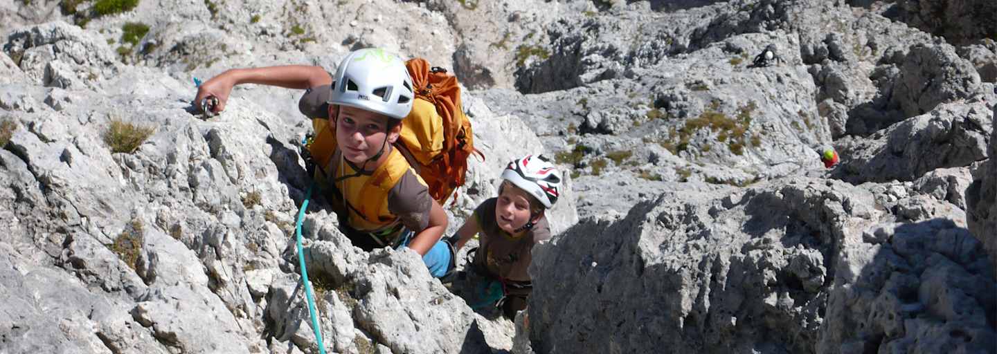 Klettern mit Kindern: Ausrüstungs-Tipps vom Profi